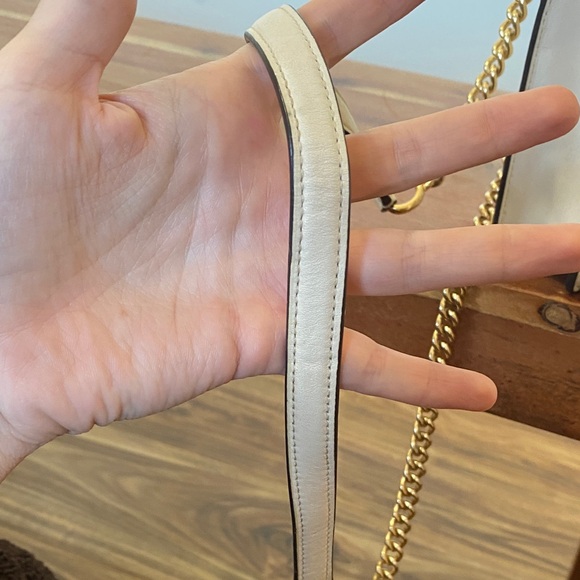 Coach Cream Quilted Crossbody Bag - Picture 6 of 8